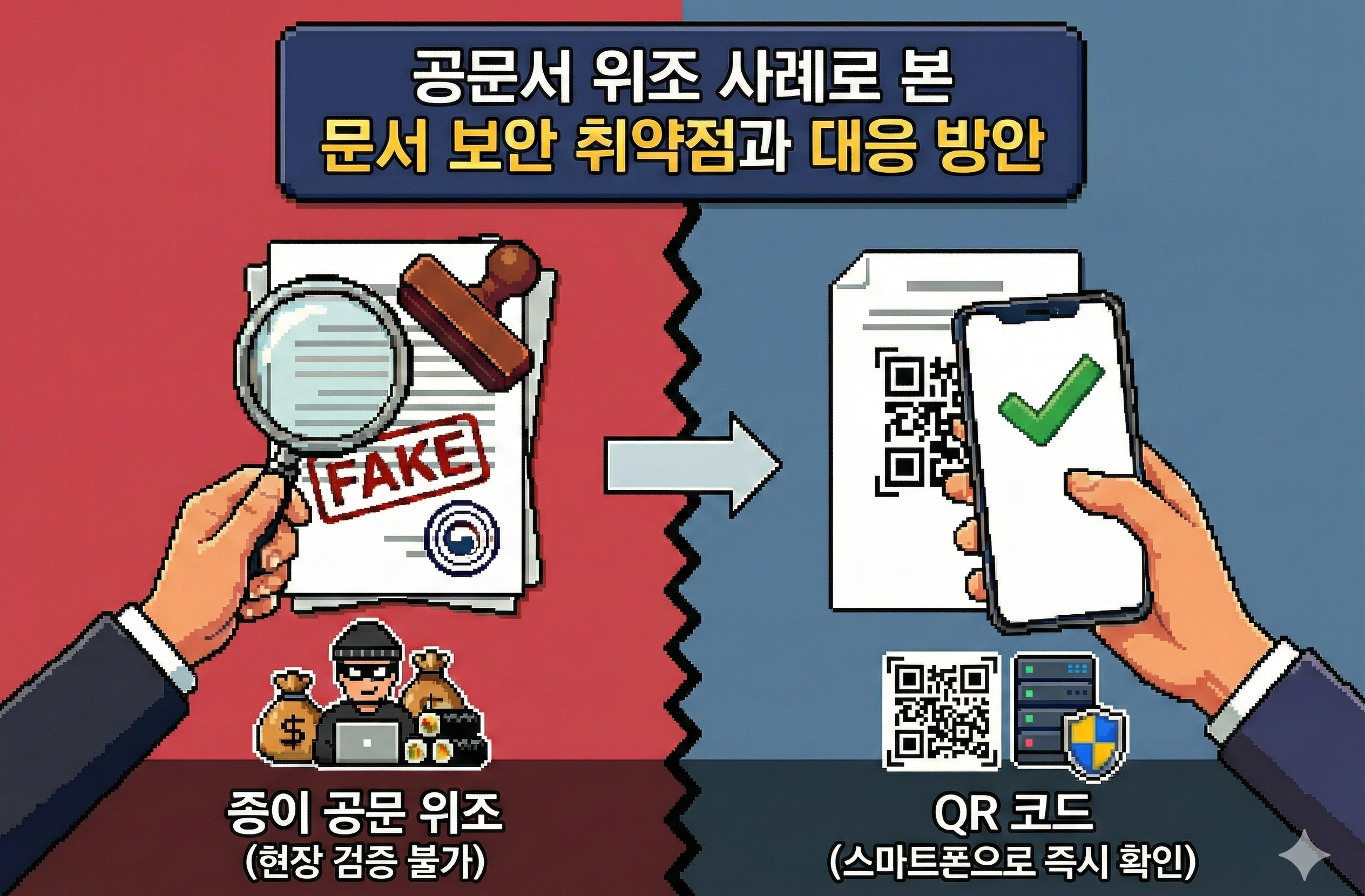 공문서 위조 사례로 본 문서 보안 취약점과 대응 방안
