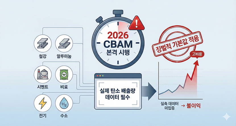 2026년 CBAM 본격 시행