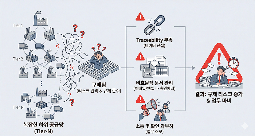 구매팀의 당면 과제: 하위 공급망(Tier-N) 관리