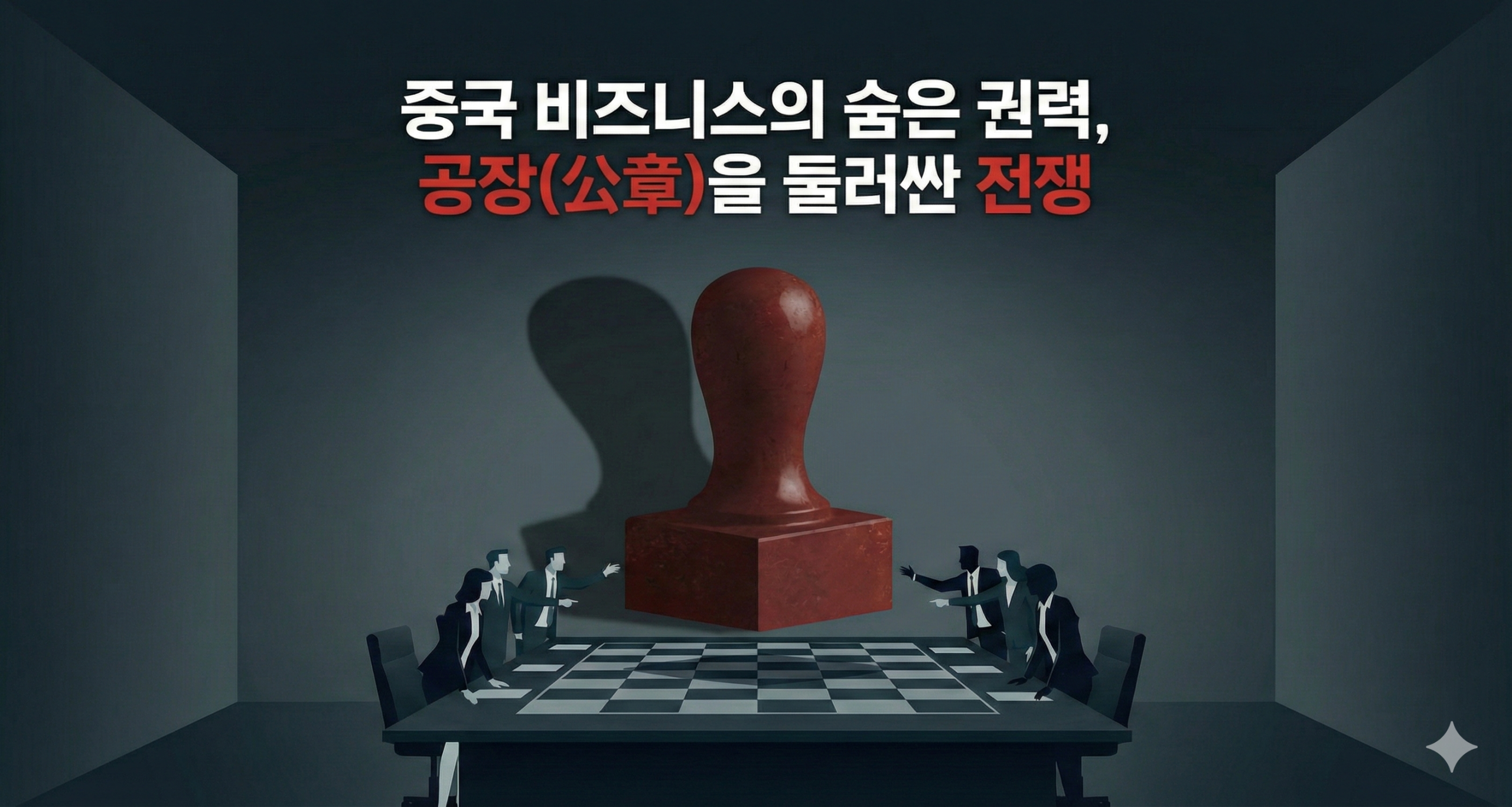 중국 비즈니스의 숨은 권력, 공장(公章)을 둘러싼 전쟁