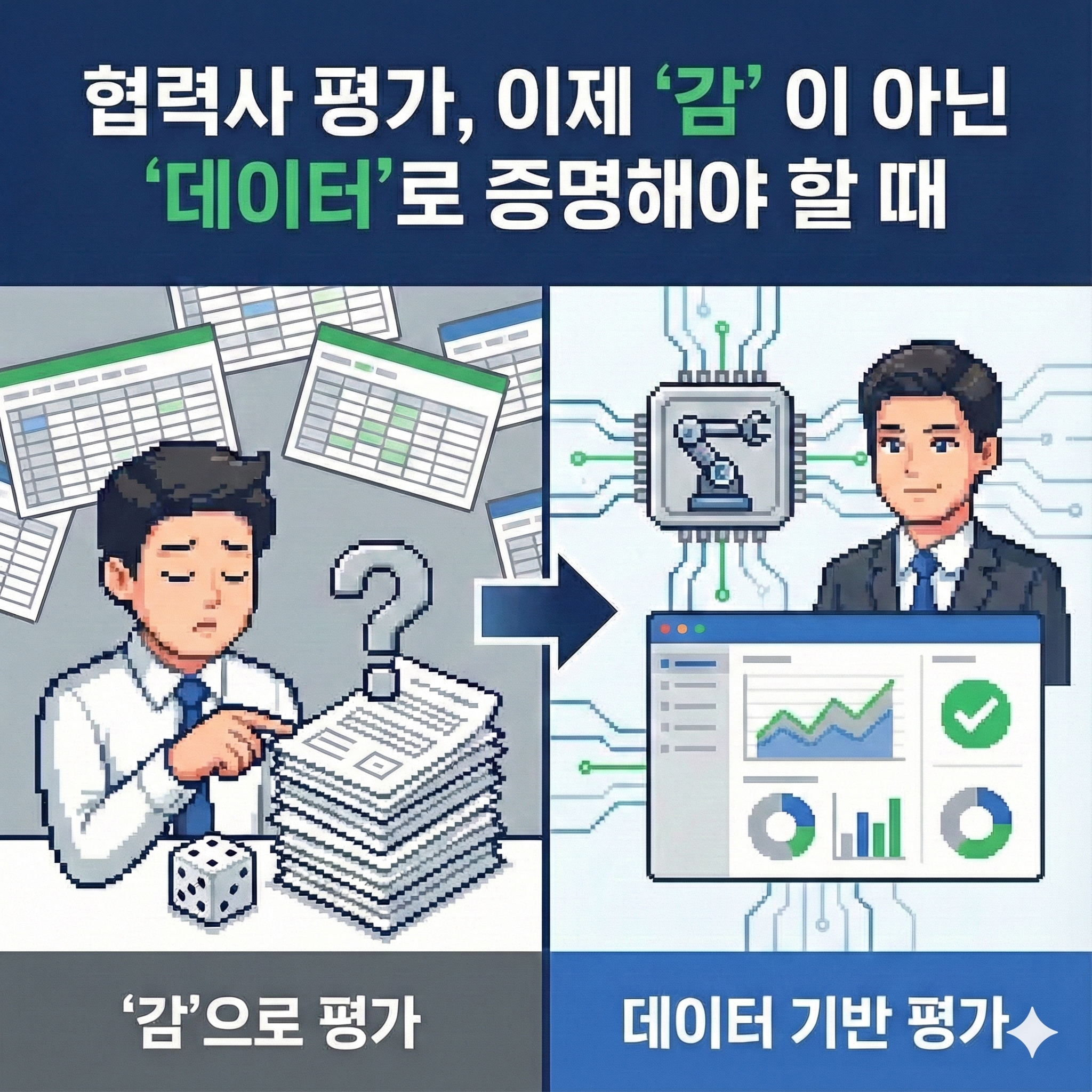 협력사 평가 이제 '감'이 아닌 '데이터'로 증명해야 할 때